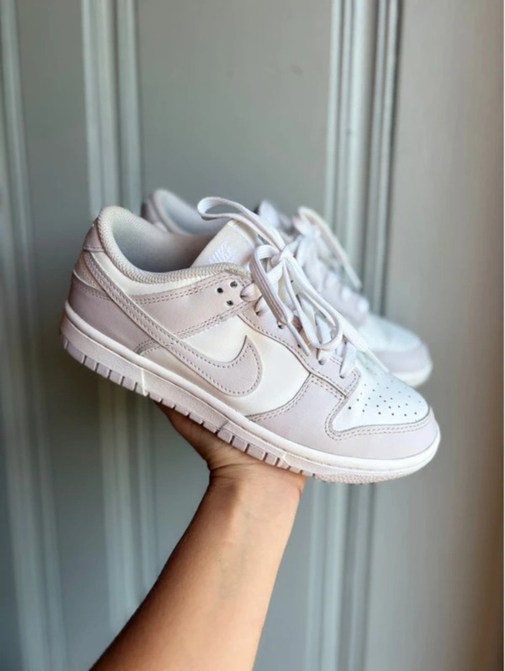 Womens size 6 Light Purple Nike Dunks Sneakers